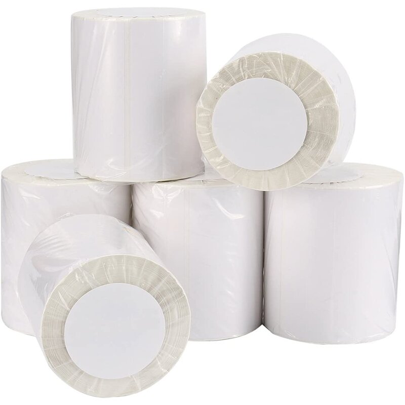 Thermal Label Roll - Waterproof 2.25 X 1.25 Inch Barcode UPC Shipping Sticker