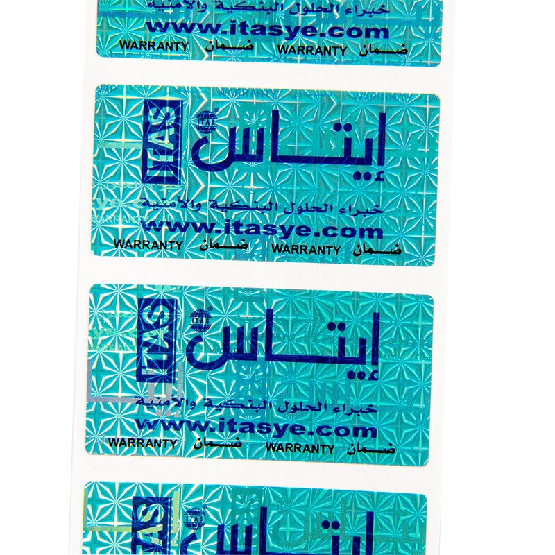 Scratch Off Label - Custom Water Resistant Tamper Proof QR Code Anti-Counterfeit