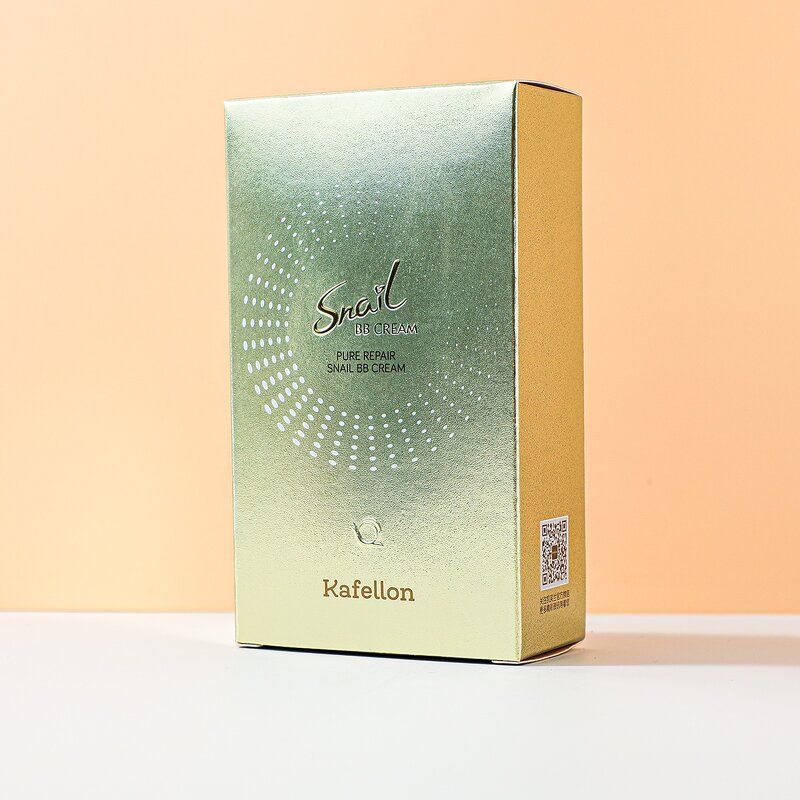 Lip Gloss Boxes - Embossed Logo Luxury Silver Card Glossy Skincare Cosmetic Packaging