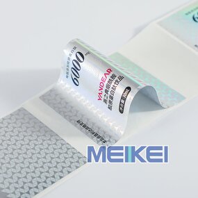 Hologram Vial Label - Custom Print Matte UV Spot 3ml 10Ml Tren Packaging Peptide
