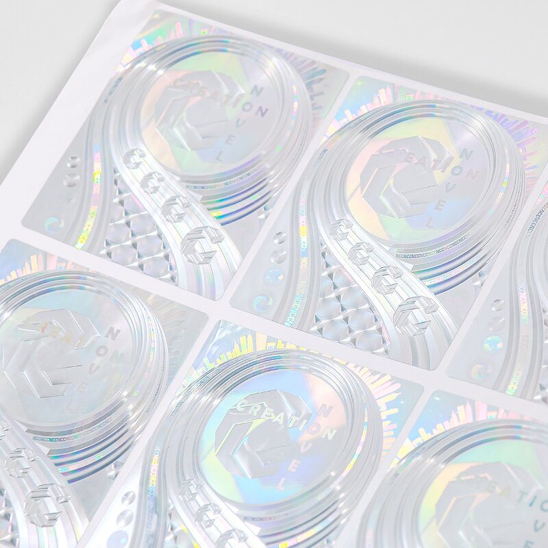 Hologram Stickers - Custom Printing Anti Fake Security Laser Original 3D Holographic