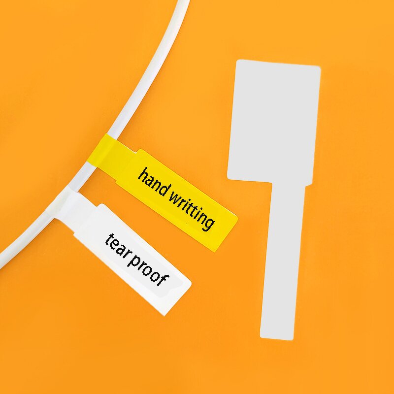 Cable Tags Labels - Waterproof A4 Wire Management Printable Cord Write on Stickers