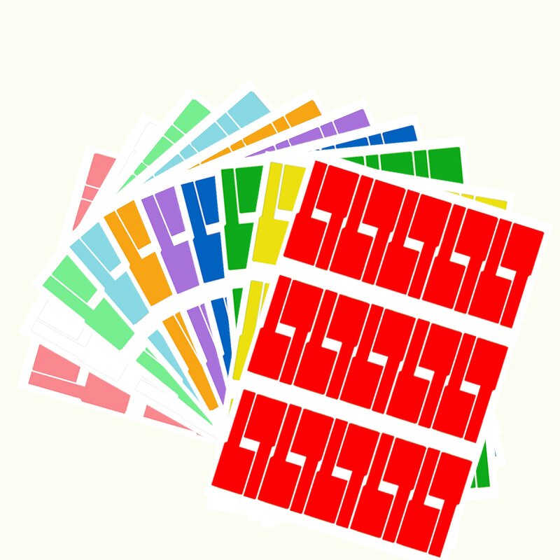 Cable Tags Labels - Waterproof A4 Wire Management Printable Cord Write on Stickers