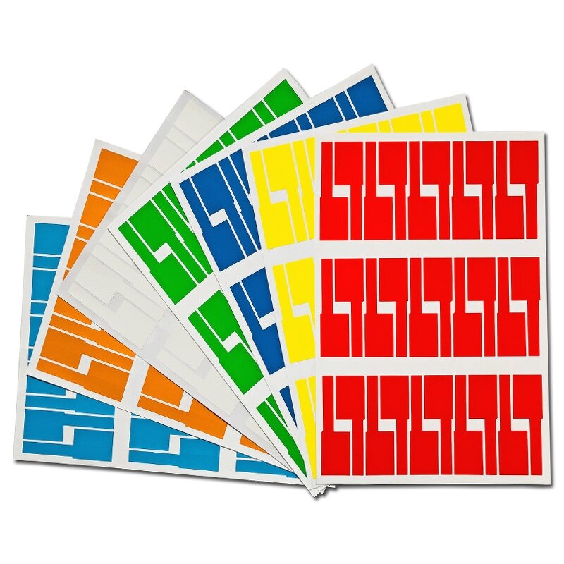 Cable Tags Labels - Waterproof A4 Wire Management Printable Cord Write on Stickers