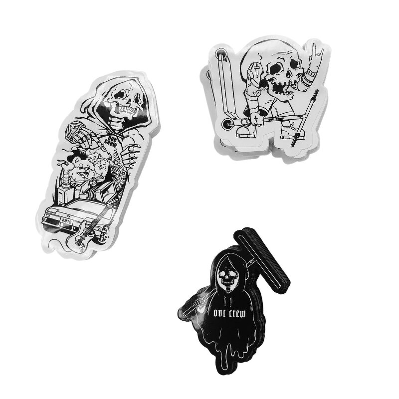 Holographic Die Cut - Waterproof Custom Designs Printing Vinyl Sticker Cutting