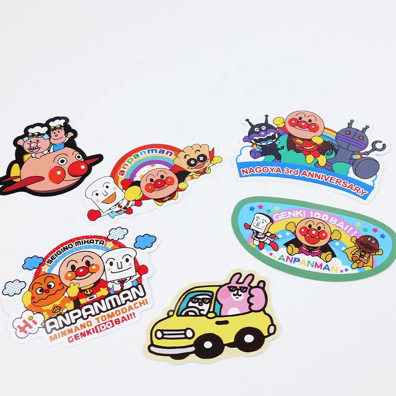Custom Die Cut Stickers - Waterproof Personalised PVC Vinyl Cartoon Kiss Die Cut