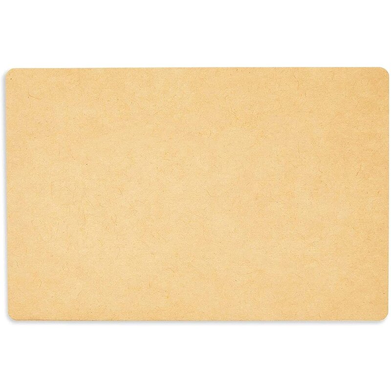 Kraft Thermal Label - Custom Size 100x70mm Roll Barcode Brown Colored Direct Sticker