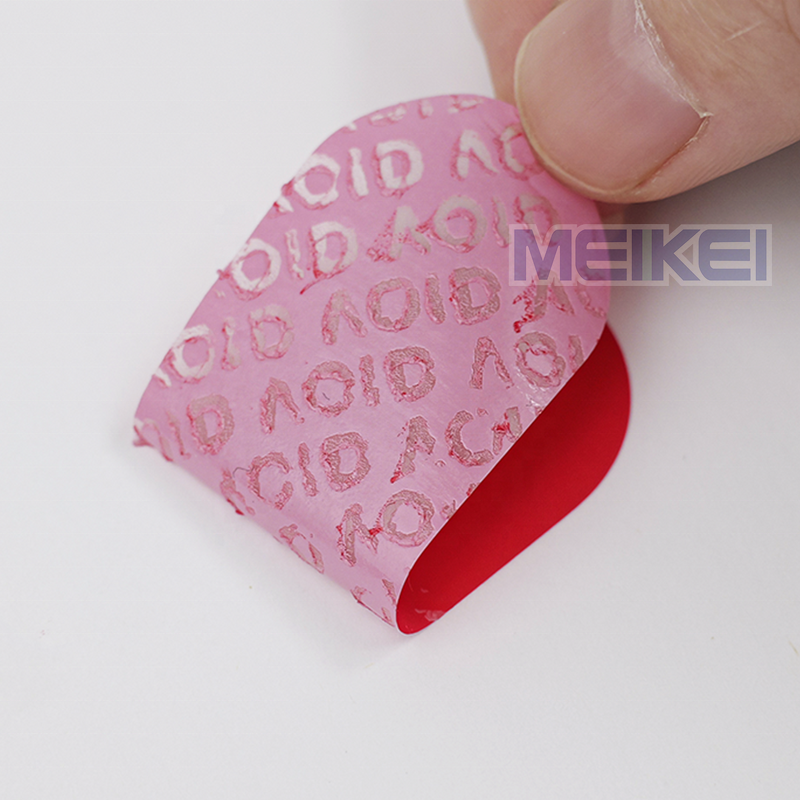 Security Seal Sticker - Non-transfer Warranty Void Electronics Custom Logo Vinyl