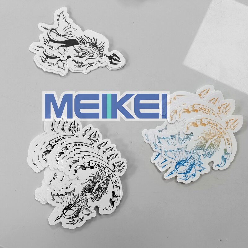 Die Cut Stickers - UV Printing Waterproof Adhesive Vinyl Packs for Gift Decoration