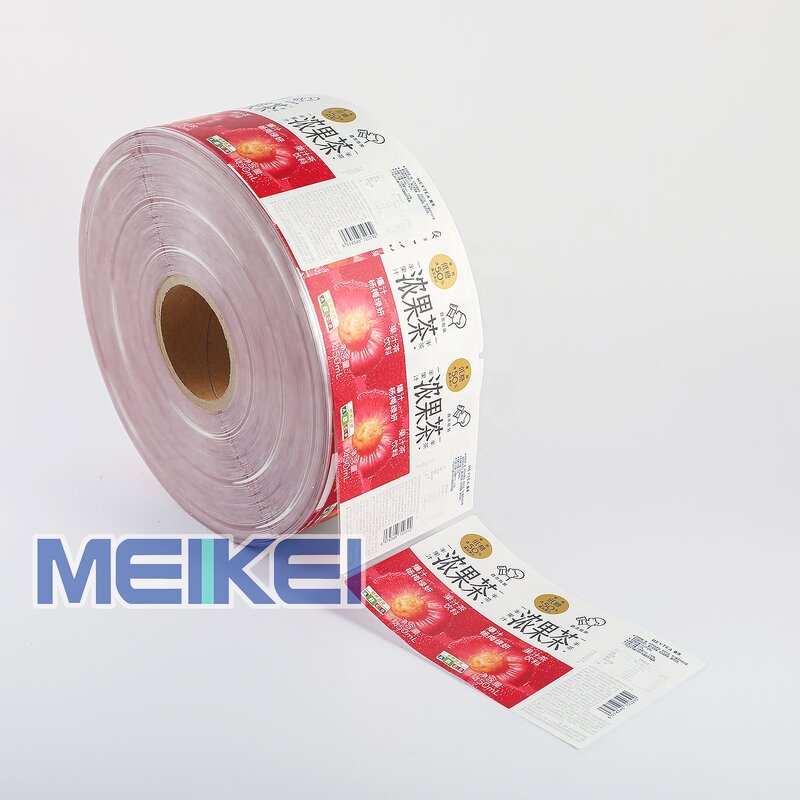 Juice Water Labels - Custom Printing Waterproof Adhesive Mango Mineral Bottle Sticker