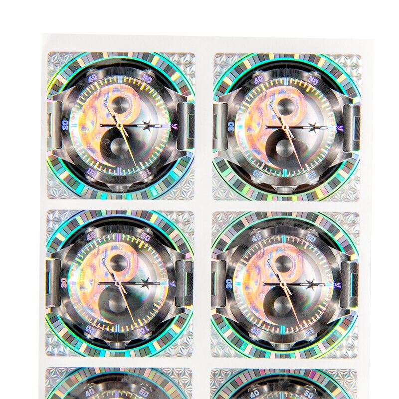 3D Hologram Labels - Custom Printed Anti-Fake Laser Holographic Security Sticker