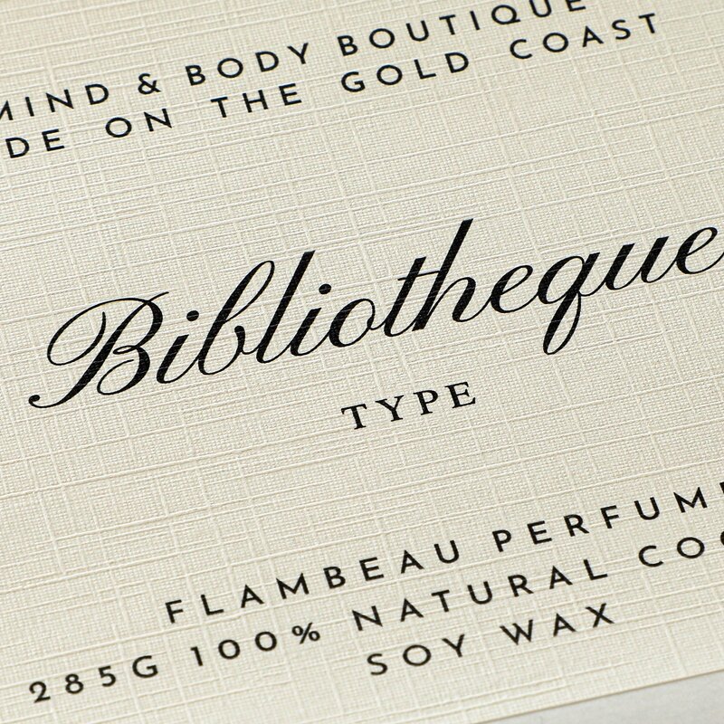 Linen Candle Labels - Custom Cheap Wholesale Price Scented Luxury Textured Paper