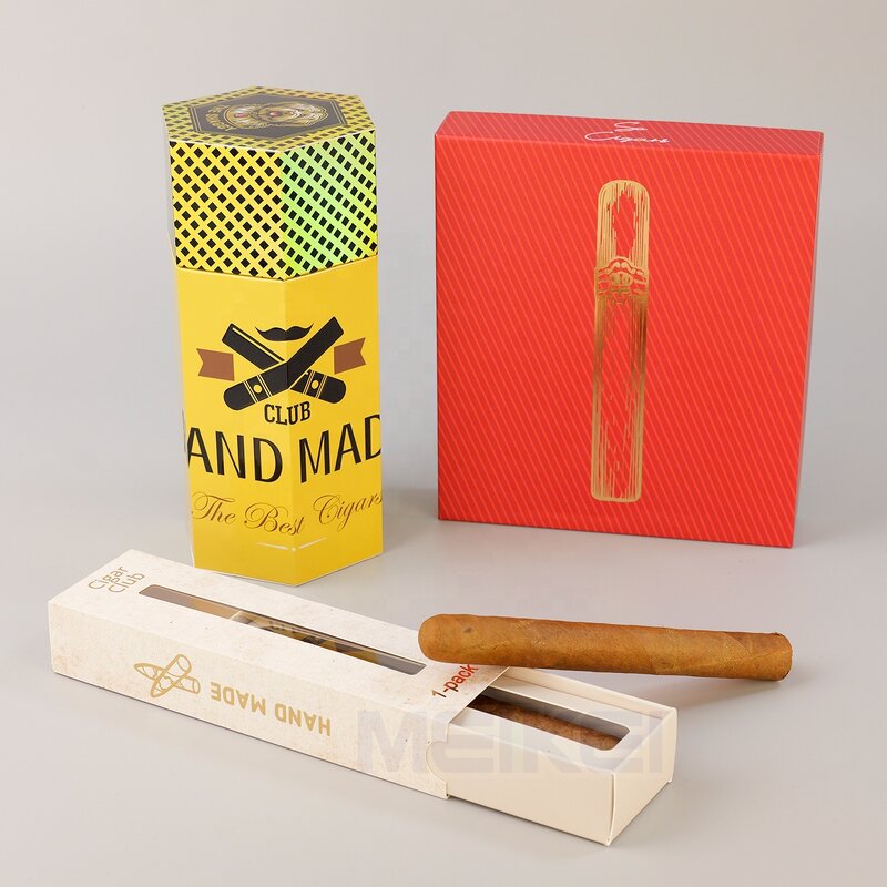 Cigar Box Factory - Luxury Cardboard Custom Logo 3D Gold Foil Magnetic Paper Box