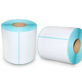 4x4 Thermal Label - Inch Shipping Color Paper Roll Thermal Printer Adhesive Sticker