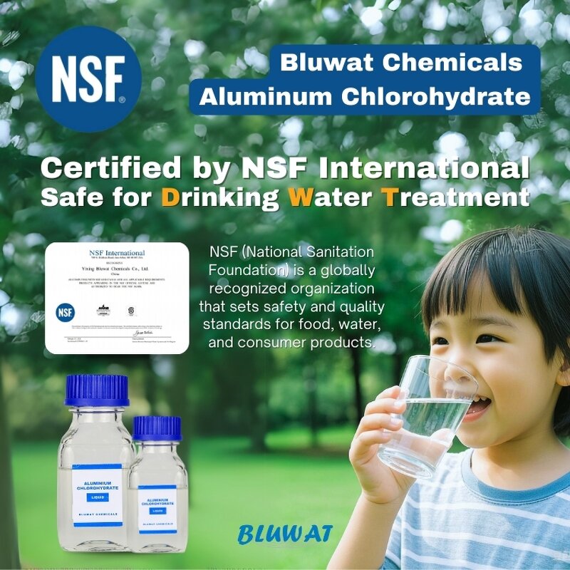 Aluminum Chlorohydrate Manufacturer - NSF Standard 60 for Fresh Water Coagulation