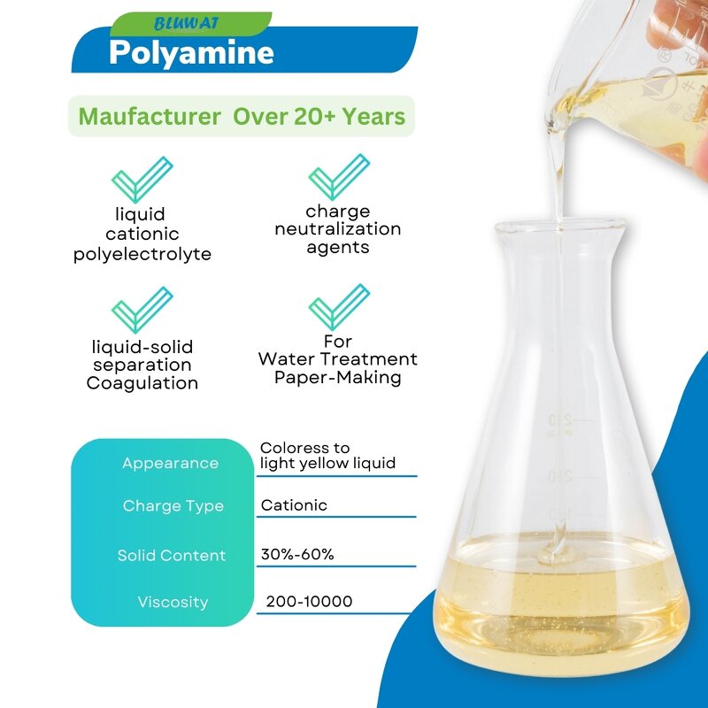 Polyamine Chemical Manufacturer - for Renewable Energy Plant Effluents