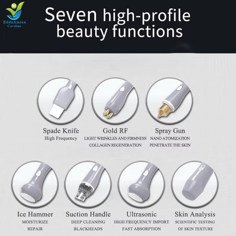 Facial Machine Manufacturer - 7 in 1 Ice Blue Peel Analyzer