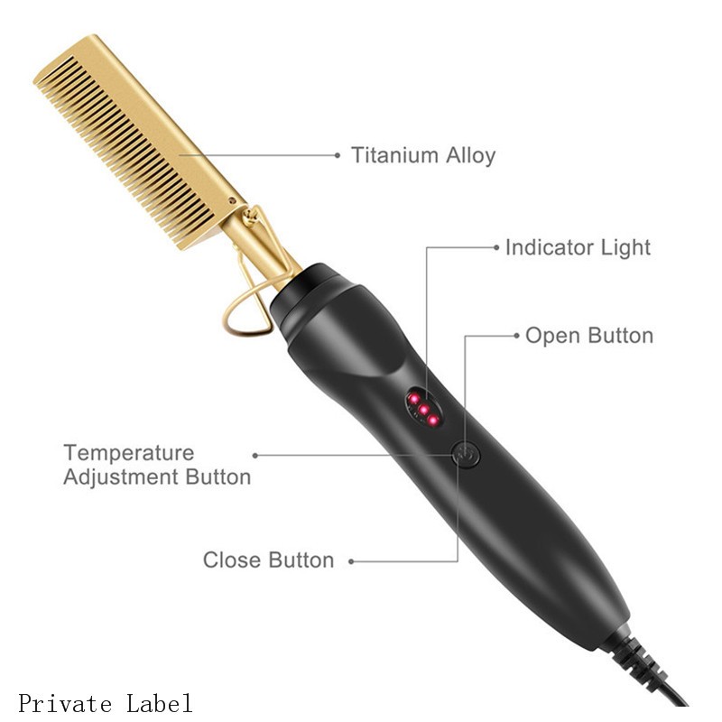 Hair Straightener Factory - Dual Voltage LED Dry Wet