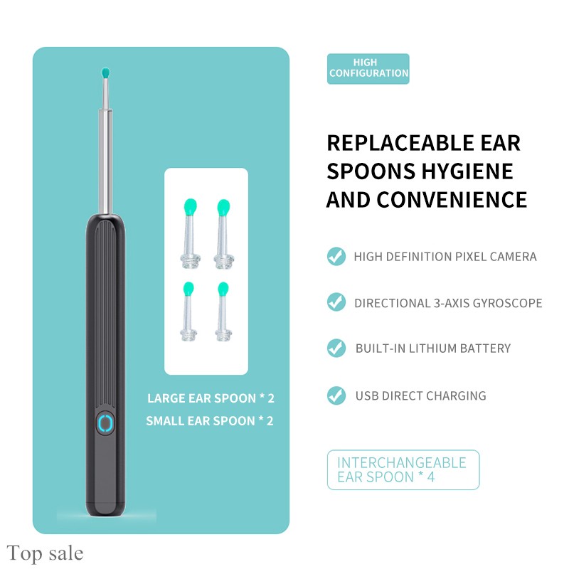 Visible Ear Camera Manufacturer - Mini Smart Endoscope Cleaner