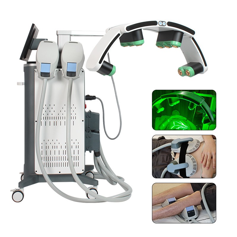 EMS Body Sculpting Machine Factory - RF 4 Handles 10d Laser