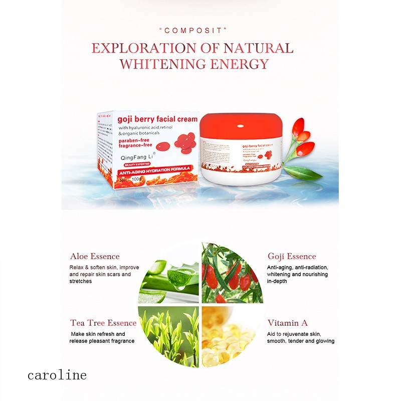 Goji Berry Cream Supplier - Skin Care Day Night Moisturizing