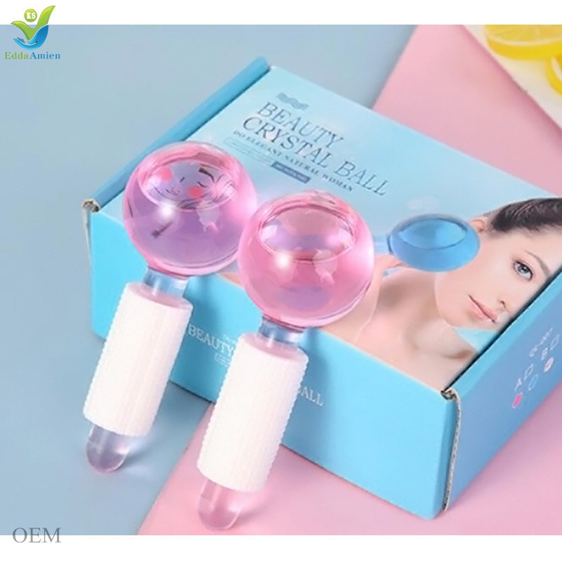 Facial Massager Factory - Crystal Ball Ice Globes Hydrating