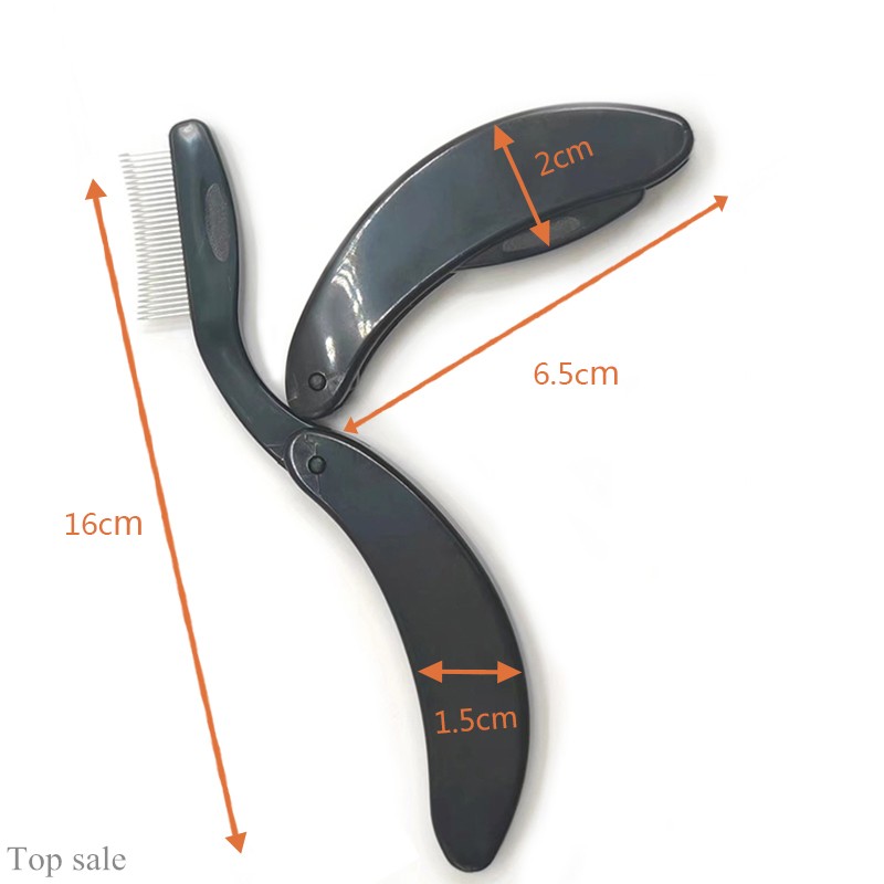 Eyelash Comb Factory - Foldable Stainless Steel Metal
