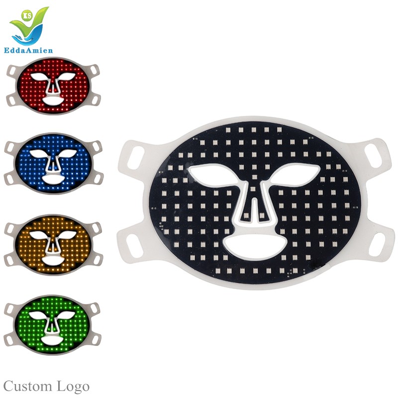 LED Light Therapy Mask Manufacturer - Silicone Red Blue 7 Color