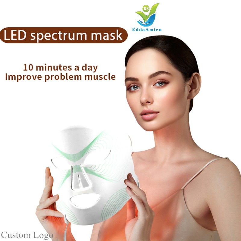 LED Light Therapy Mask Manufacturer - Silicone Red Blue 7 Color