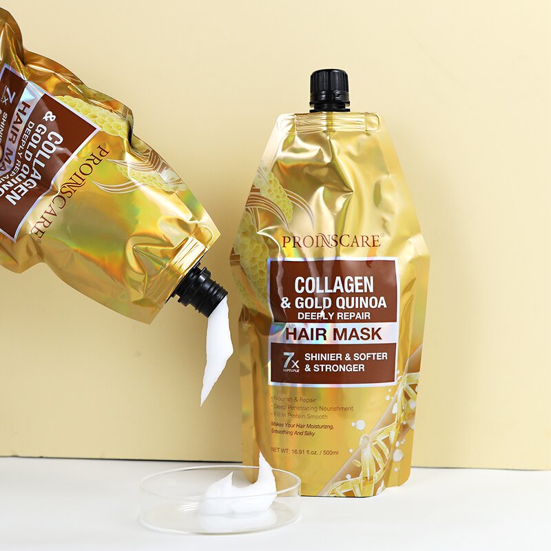 Collagen Hair Mask - Manufacturer - Wholesale Private Label Organic Damaged Hair Moisturizing Repairing