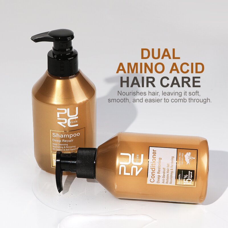 Anti Loss Hair Set - Factory - Wholesale Private Label Organic Moisturizing Nourishing Shampoo Conditioner