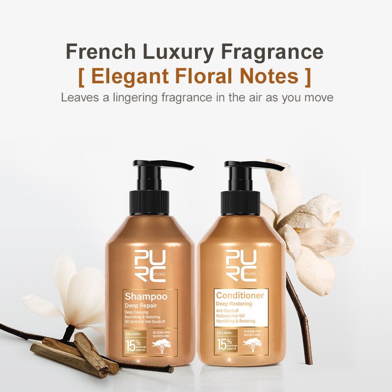 Anti Loss Hair Set - Factory - Wholesale Private Label Organic Moisturizing Nourishing Shampoo Conditioner