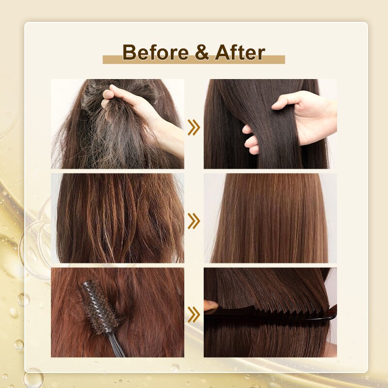 24k Gold Hair Oil - Manufacturer - Private Label Organic Nourishing Smoothing Repair Dry Damaged Hair