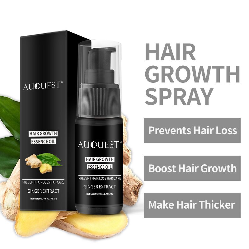 Hair Growth Serum - Factory - AuQuest Best Natural Smoothing Fast Organic Private Label Hair Oil