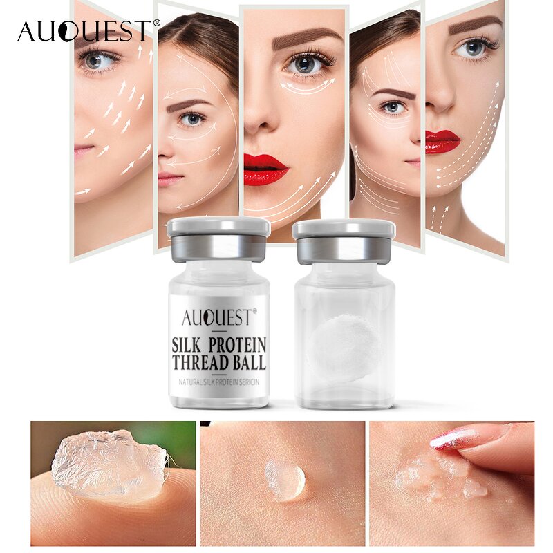 Silk Collagen Serum - Factory - AuQuest Whitening Firming Lighten Dark Spots Anti Aging Anti Wrinkle