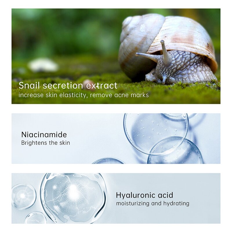 Snail Face Cream - Manufacturer - AuQuest Private Label Organic Moisturizing Collagen Whitening Anti Wrinkle