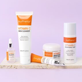 Vitamin C Skin Care Set - Manufacturer - Korean Organic Brightening Whitening Dark Spot Remover Face Cream