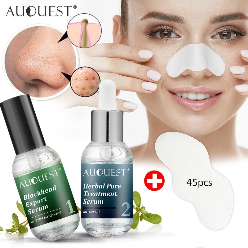Blackhead Removal Serum - Factory - AuQuest Private Label Organic Pore Cleanser Whitening Dark Spot Serum