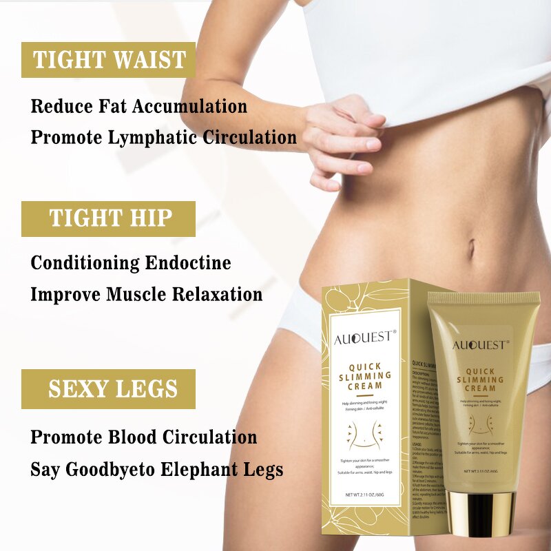 Cellulite Slimming Cream - Manufacturer - Private Label Firming Belly Fat Burning Weight Loss Quick Slim