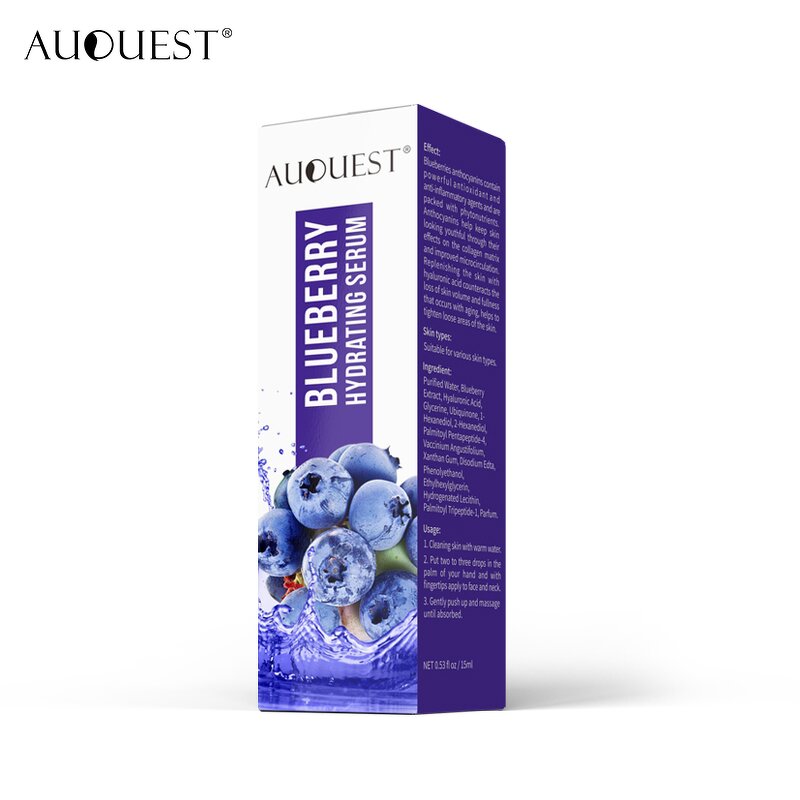 Blueberry Hyaluronic Serum - Factory - Wholesale Hot Selling Organic Antioxidant Pore Firming Wrinkle Serum