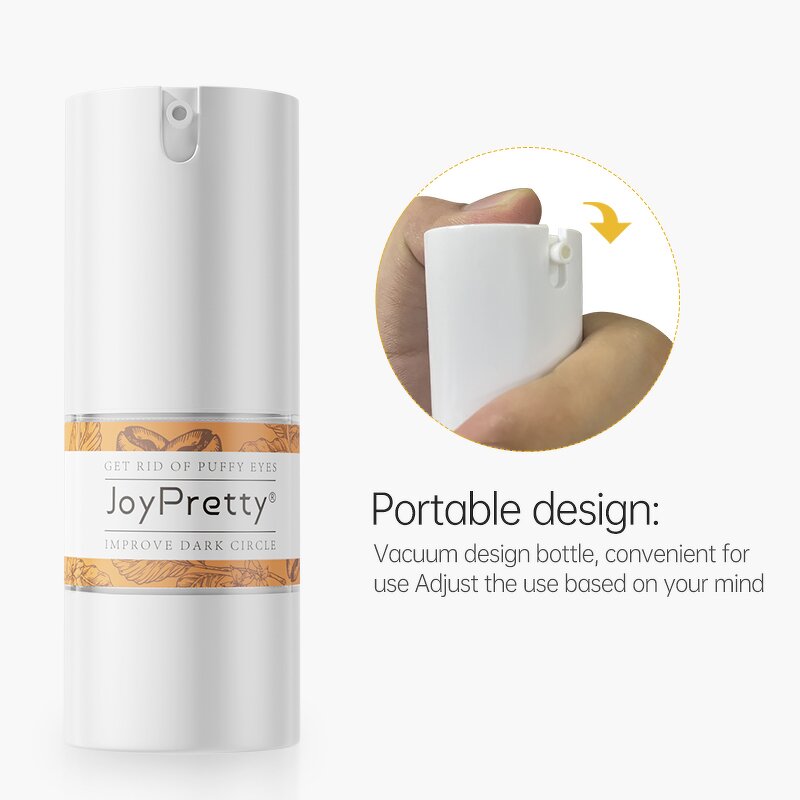 Caffeine Eye Cream - Manufacturer - JoyPretty Organic Dark Circles Puffiness Brightening Eye Bags Removal
