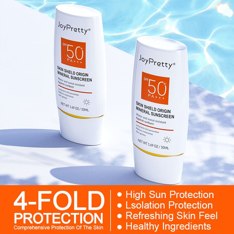 Sunscreen Lotion SPF50 - Factory - Wholesale Private Label Natural Moisturizing Whitening Organic Sun Cream