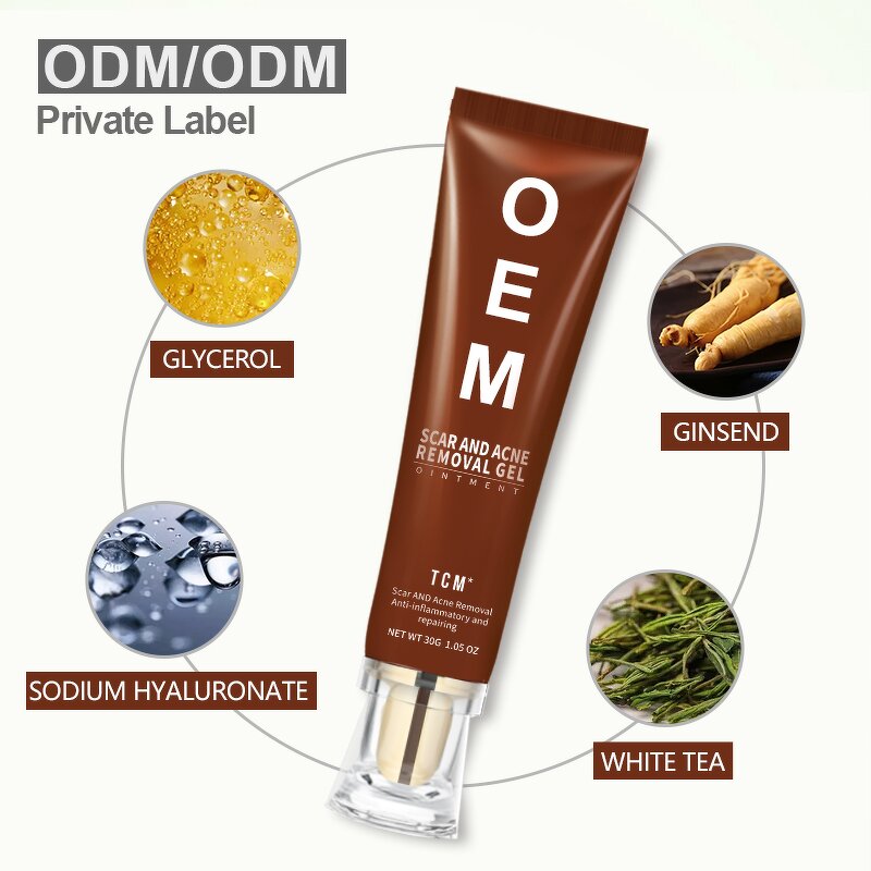 TCM Acne Scar Cream - Manufacturer - Skin Care Marks Removal Fade Gel South Korea Acne Scar Repair