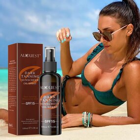 Tanning Sunscreen Lotion - Manufacturer - Custom Logo Private Label SPF50 Permanent Bronzing Tan Skincare