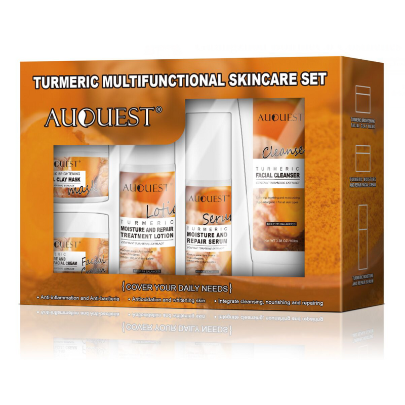 Turmeric Collagen Set - Manufacturer - Wholesale Private Label Organic Dark Spot Anti Acne Repair Whitening Set
