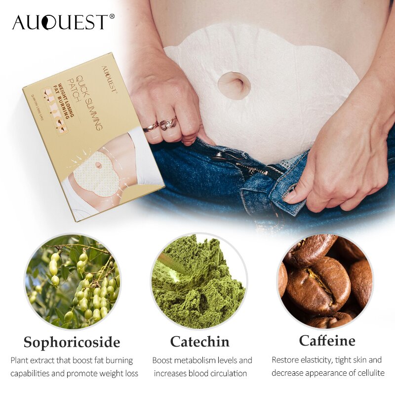 Slimming Patch - Factory - Natural No Harm Weight Losing Fat Burning Quick Sliming Health Beauty Care