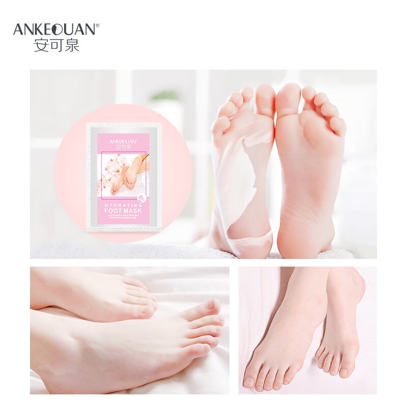 Foot Peel Mask - Factory - OEM Private Label Organic Removal Calluses Exfoliating Nourishing Spa Mask