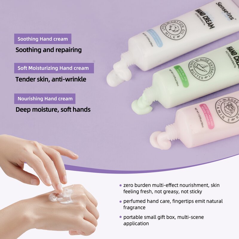 Organic Hand Cream - Factory - OEM/ODM Private Label Soothing Nourishing Whitening Anti Wrinkle Cream