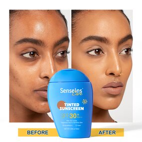 Tinted Sunscreen SPF50 - Factory - Private Label Organic Moisturizer Anti UV Concealer Sunblock Cream