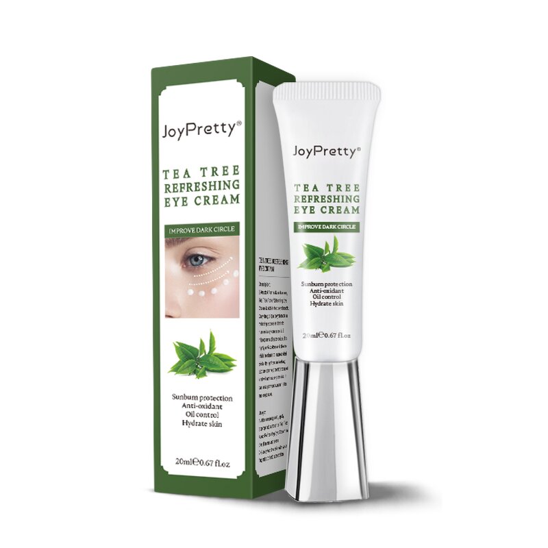 Tea Tree Eye Cream - Manufacturer - Joypretty Custom Logo Organic Smooth Whitening Anti Aging Wrinkle Cream
